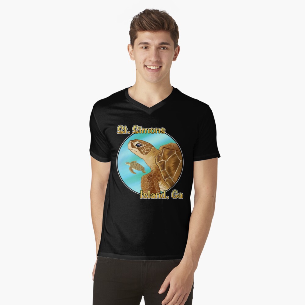 Item preview, V-Neck T-Shirt designed and sold by cybercat.