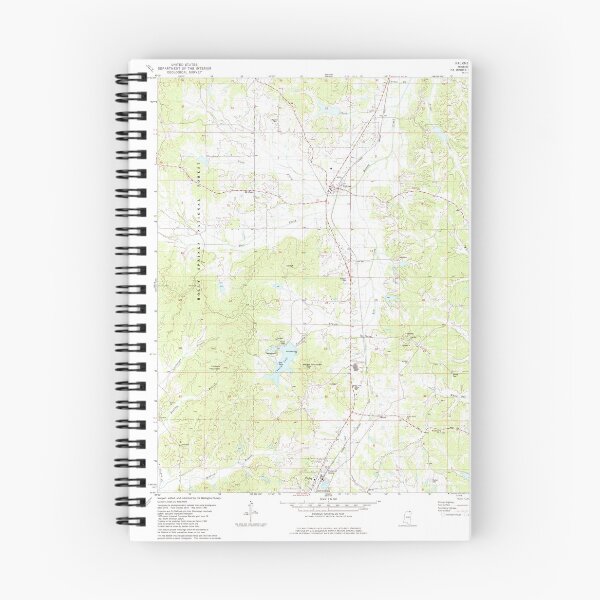 Artikelvorschau, USGS TOPO Karte Mississippi MS Falkner 335643 1982 24000 entworfen und verkauft von WetdryvacRBO2.