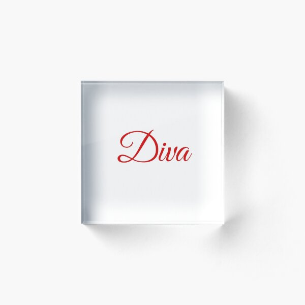 Diva Acrylic Block