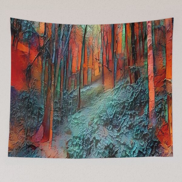 Item preview, Mistical Forest designed and sold by Culture Fix Gallery.