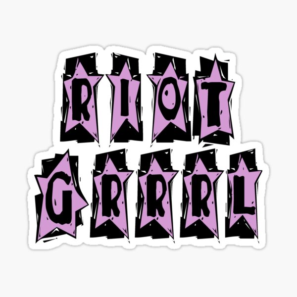Vista previa del artículo con la obra «Riot Grrrl Eres una estrella», diseñado y vendido por SerpentSkyArts.