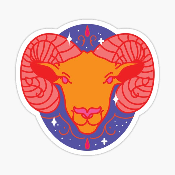 Aries Ram - BRIGHT Sticker