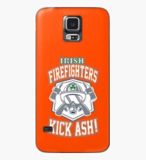 Irish Firefighters Kick Ash! St Patrick Humor T-Shirt Gift Case/Skin for Samsung Galaxy