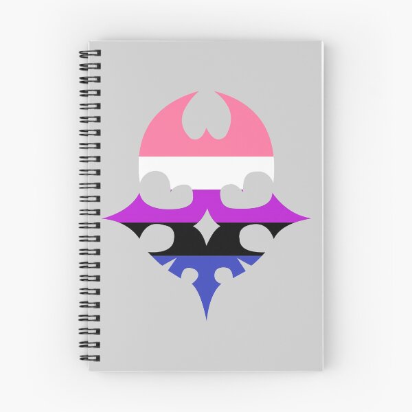 Item preview, Genderfluid Pride Skull - The World Ends With You designed and sold by Paci Olson.