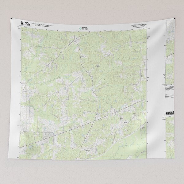 Artikelvorschau, USGS TOPO Karte Mississippi MS Farmhaven 20120409 TM entworfen und verkauft von WetdryvacRBO2.