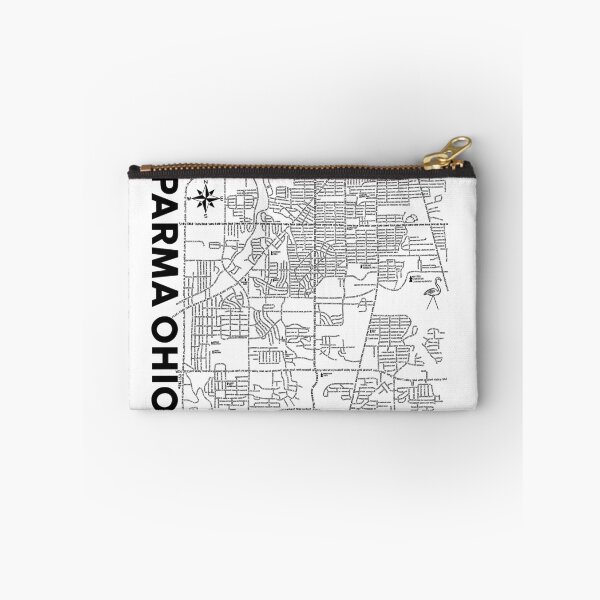Item preview, Parma Ohio Map designed and sold by fiberandgloss.