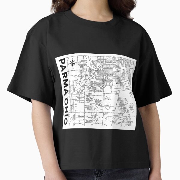 Item preview, Parma Ohio Map designed and sold by fiberandgloss.