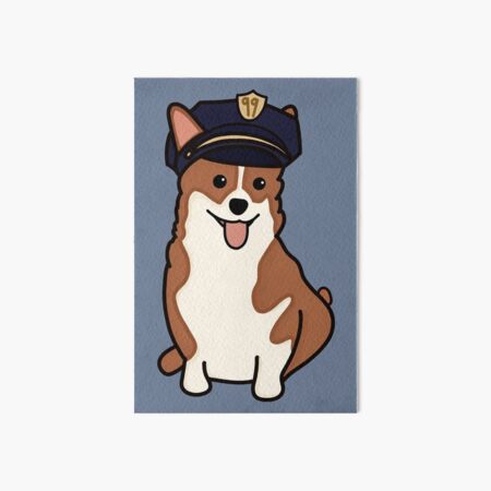 Artikel-Vorschau von Cheddar mit Polizeimütze, designt und verkauft von laurel98.