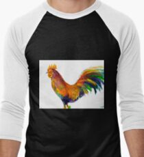 Here Comes the Rooster Men's Baseball ¾ T-Shirt