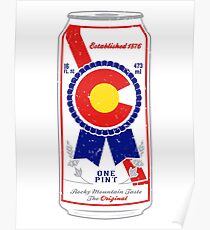 Colorado Blue Ribbon Poster