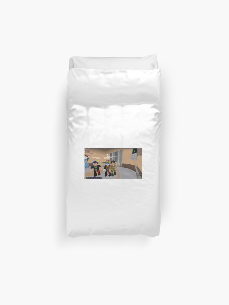 Roblox Duvet Cover By Brandonlubin Redbubble - roblox oof duvet covers redbubble