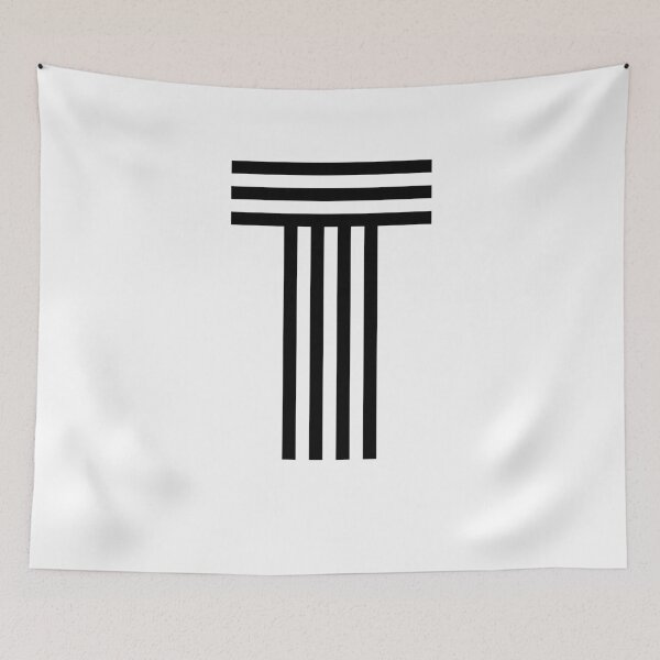 Item preview, Alphabet T (Uppercase letter t), Letter T designed and sold by marosharaf.