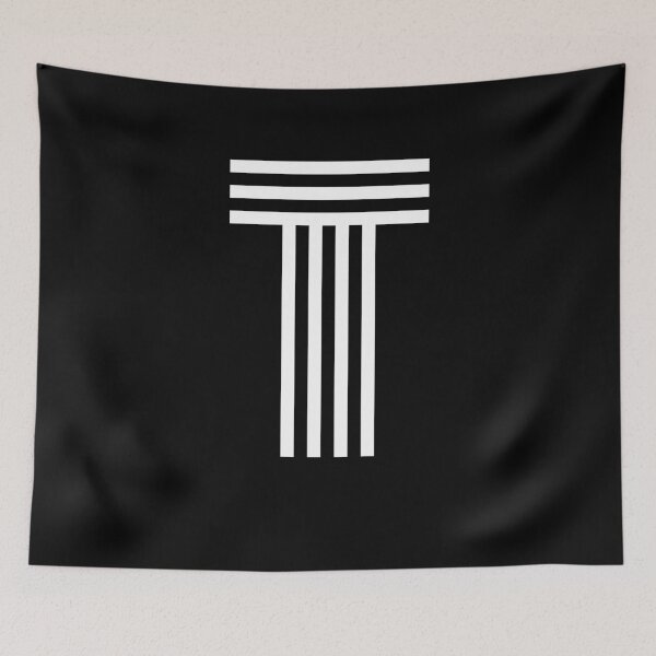 Item preview, Alphabet T (Uppercase letter t), Letter T designed and sold by marosharaf.