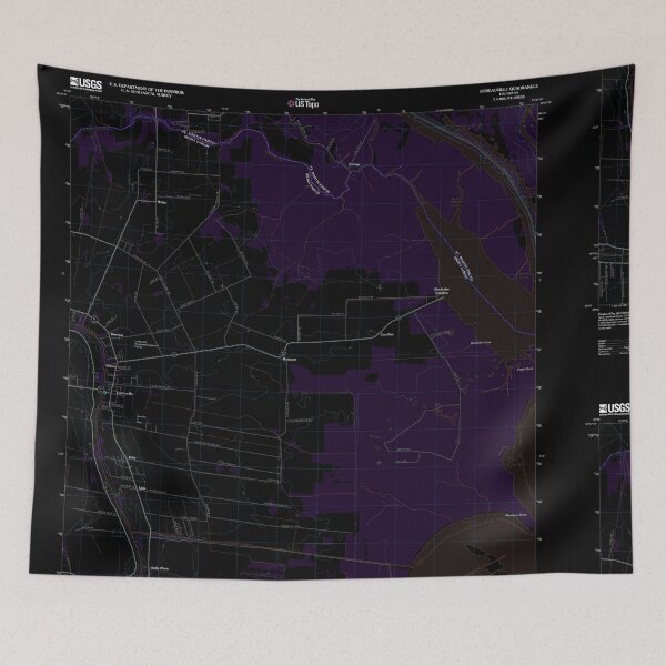 Item preview, USGS TOPO Map Louisiana LA Loreauville 20120423 TM Inverted designed and sold by WetdryvacRB01.