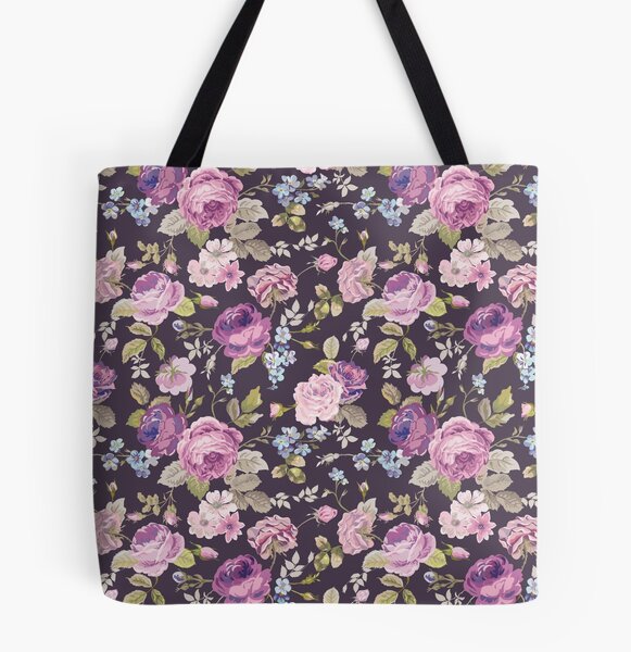 Fall chic colorful flowers bouquet,beautiful and dark flower arrangement  Tote Bag for Sale by love999