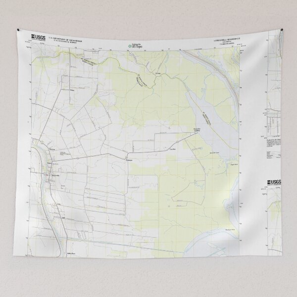 Item preview, USGS TOPO Map Louisiana LA Loreauville 20120423 TM designed and sold by WetdryvacRB01.