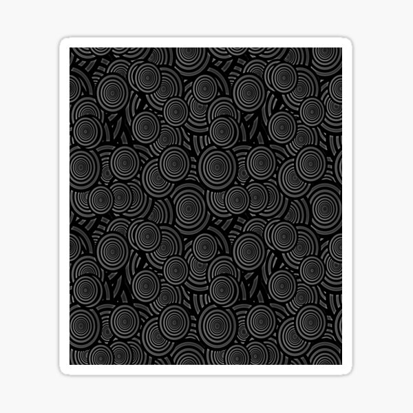 Item preview, Op Art | Optical Art | Black Op Art Circles  designed and sold by Gascondi.