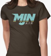 MJN Air Logo Women's Fitted T-Shirt