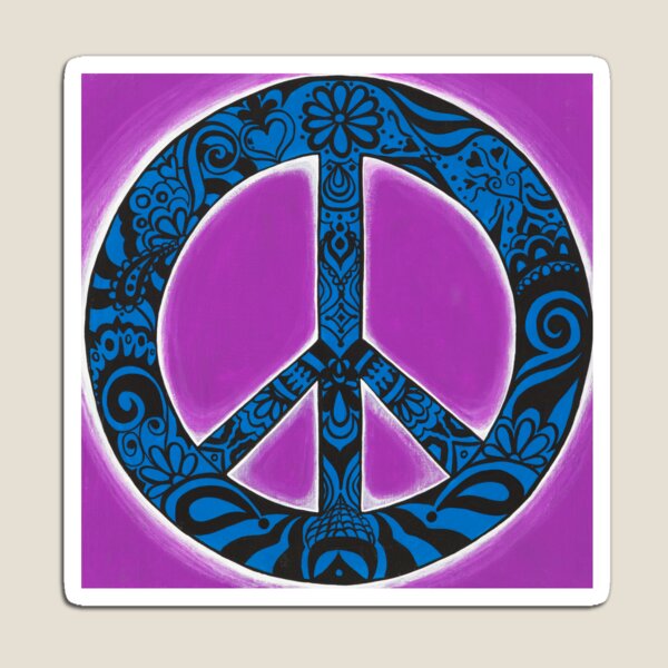 Peace Illuminated Magnet