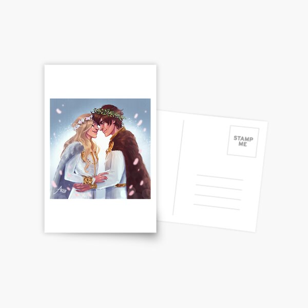 Hiccup & Astrid Wedding Postcard