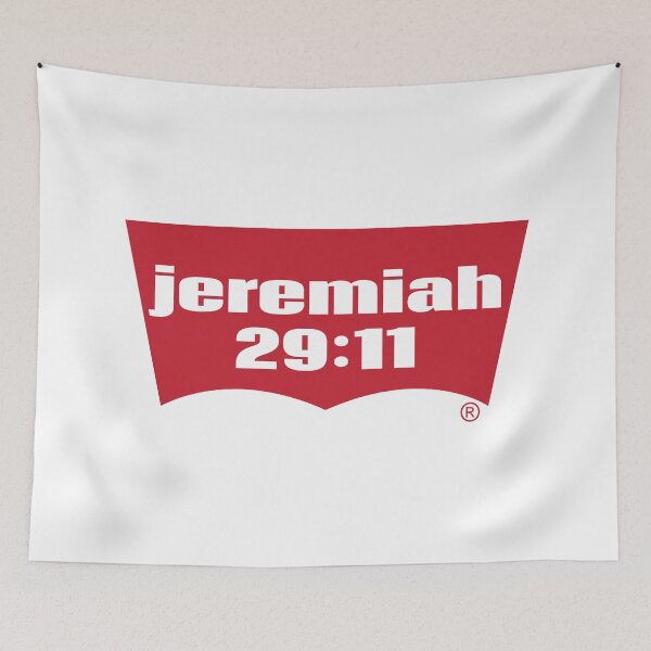 Item preview, Jeremiah 29:11 Bible Verse Inspirational Religious Biblical phrase of Jeremiah  designed and sold by ProjectX23.