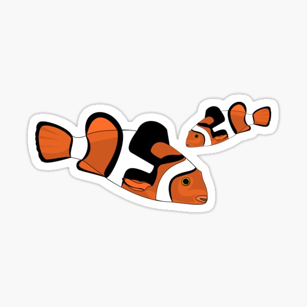 Clown Anemonefish (Nemo) Sticker