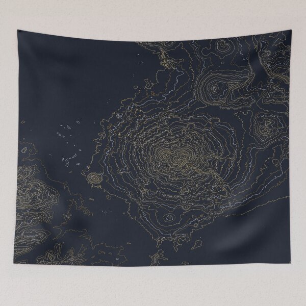Item preview, Mt. Shasta, California Topographic Contour Map  designed and sold by heatherhartman.
