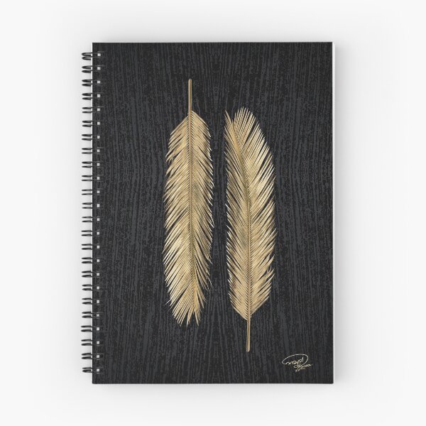 Item preview, Elegant Metallic Couples - Golden Leaves Duo - Ed. 01 designed and sold by © Maya Lavda || wocado.