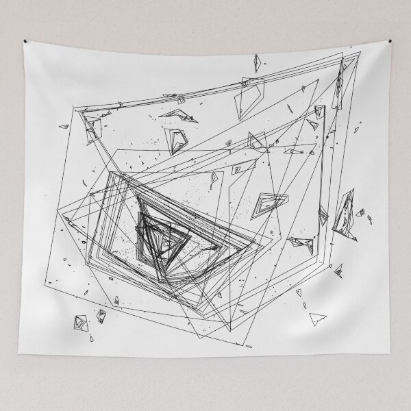 Item preview, Mountain Vertices, Mt. Rainier Washington designed and sold by heatherhartman.