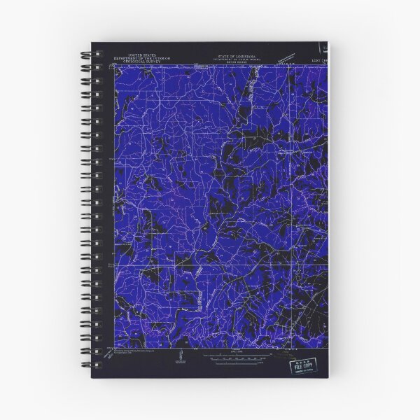 Item preview, USGS TOPO Map Louisiana LA Lost Creek 333933 1941 31680 Inverted designed and sold by WetdryvacRB01.