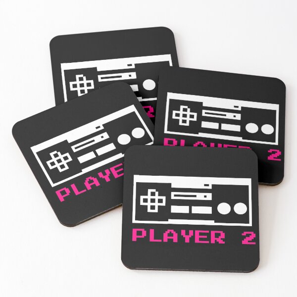 Item preview, 8BIT GAMER PLAYER 2 COUPLE SHIRT designed and sold by aydapadi.