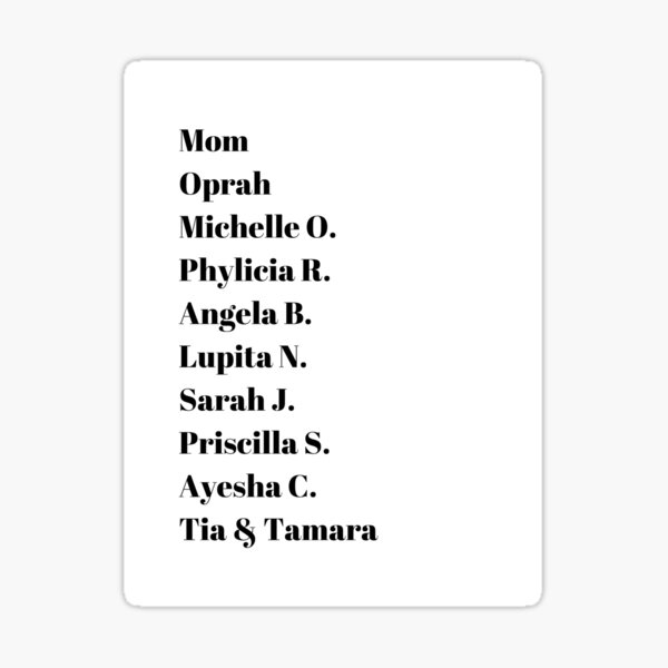 Virtuous Women Volume 1 Sticker
