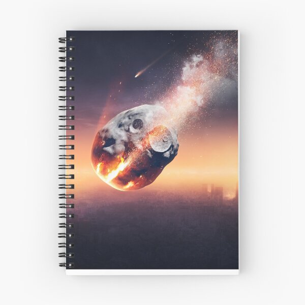 Item preview, City destroyed by meteor shower designed and sold by Johan Swanepoel.