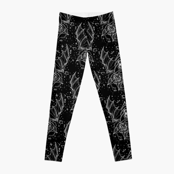 Goth Symbols Pattern Leggings