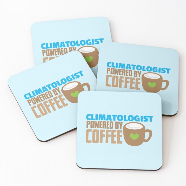 Item preview, Climatologist powered by coffee designed and sold by jazzydevil.