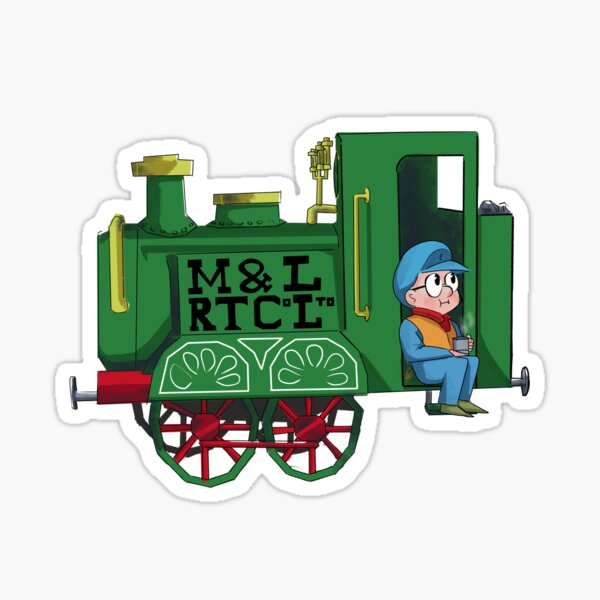 Enjoying my Tea with Ivor here Sticker
