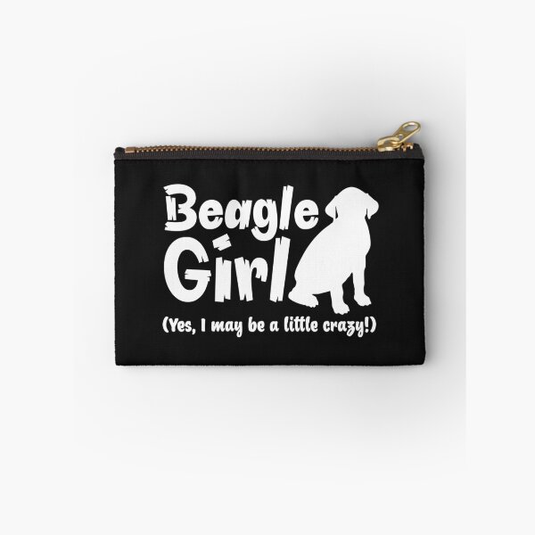 Item preview, Beagle dog girl (Yes, I may be a little crazy!) designed and sold by jazzydevil.