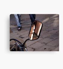 Street Reflections Canvas Print