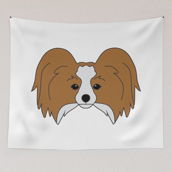 Item preview, Papillon Dog #redbubble #decor #buyart #artprint designed and sold by hakobyans.