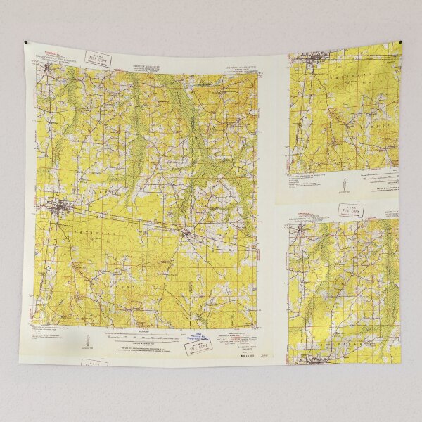 Item preview, USGS TOPO Map Mississippi MS Forest 336909 1952 62500 designed and sold by WetdryvacRBO2.