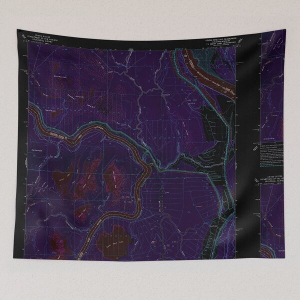 Item preview, USGS TOPO Map Louisiana LA Lower Sunk Lake 332646 1965 24000 Inverted designed and sold by WetdryvacRB01.
