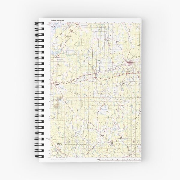 Item preview, USGS TOPO Map Mississippi MS Forest 337209 1984 100000 designed and sold by WetdryvacRBO2.