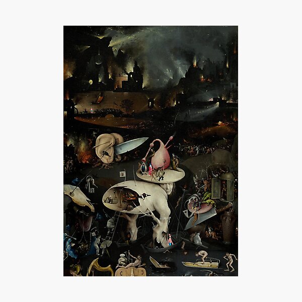Where's Waldo in the Garden of Earthly Delights? Photographic Print