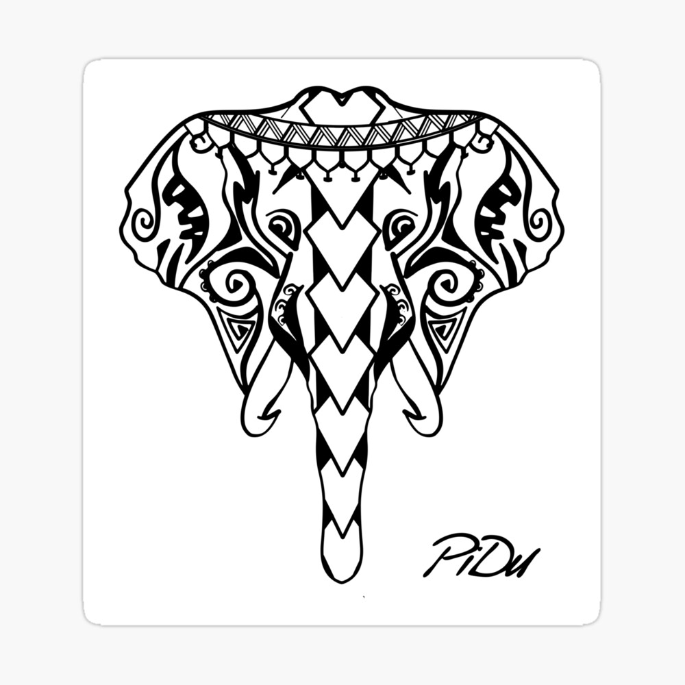 Tipu (To prosper) halfsleeve hammerhead shark original Polynesian tattoo  design