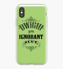 You Ignorant Slut - Green iPhone Case