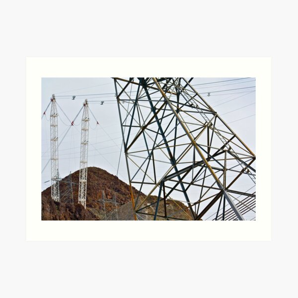 Dam Power Art Print
