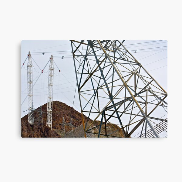 Dam Power Metal Print