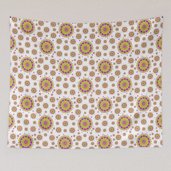 Item preview, Purple and Lime So Sublime. A retro design in subtle shades of purple and lime.  designed and sold by innerspectrum.