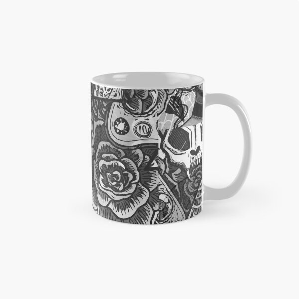 Item preview, Symbols of Death - pattern designed and sold by Strange Familiar Art & Design.