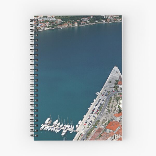 Item preview, Port with yachts and sailboats Kotor bay Montenegro designed and sold by goceris.